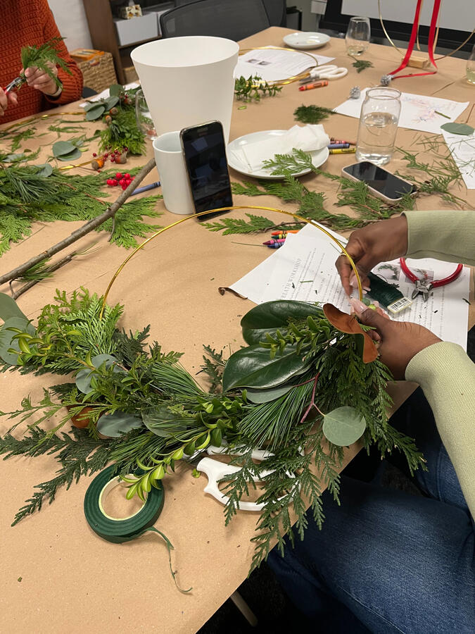 Holiday Wreath Workshop Vancouver