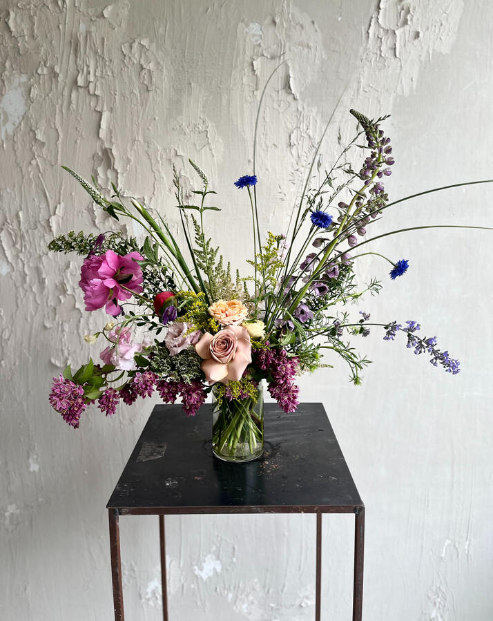 Vase Arrangement Workshop Vancouver
