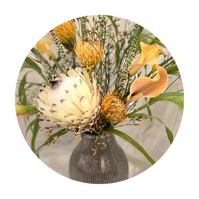 Office floral arrangement Vancouver